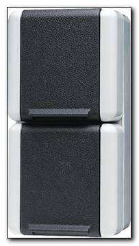 Gniazdo SCHUKO podwójne