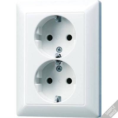 Gniazdo SCHUKO podwójne