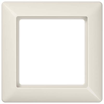 Ramka 1-krotna, kremowy