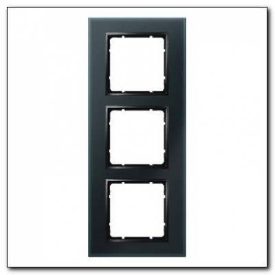 Ramka szklana 3-krotna; czarny; B.7 Glas Numer katalogowy: 10136616