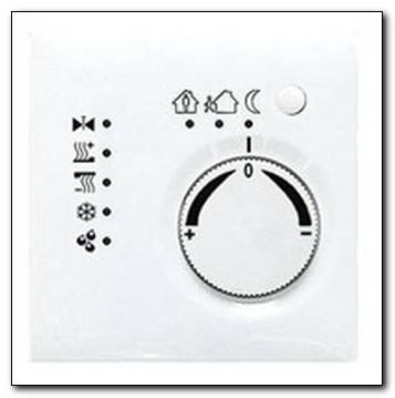 KNX Regulator temperatury, kremowy