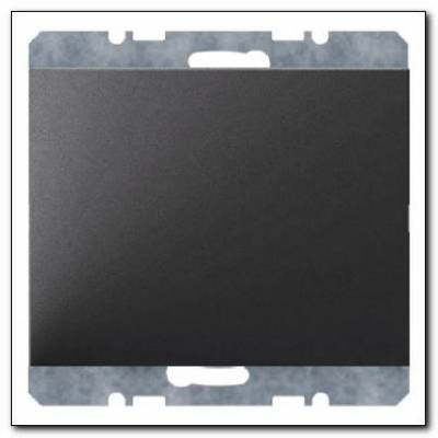 Zaślepka z elementem centralnym; antracyt mat, lakierowany; K.1 Numer katalogowy: 10457006