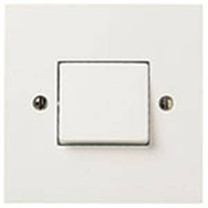 1P 10AX 1-way switch white