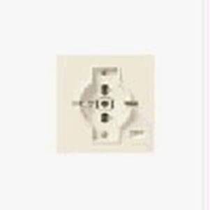 2P+E 16A universal outlet ivory