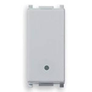 Łącznik schodowy 1P, 16AX, 1M, srebrny