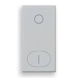 Klawisz, symbol - I/O, 1M, srebrny