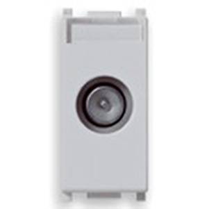 Gniazdo antenowe TV-RD-SAT, męskie, końcowe, 1dB, 1M, srebrny