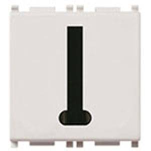 Gniazdo telefoniczne 8P, standard francuski, 2M, biały
