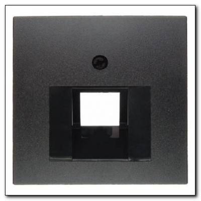 Element centralny do gniazda przyłączeniowego UAE 1-krotnego; antracyt; B.1/B.3/B.7 Glas Numer katalogowy: 14071606