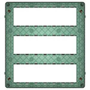 Ramka montażowa  z wkrętami, 21M