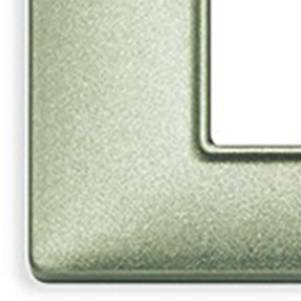 Ramka ozdobna, metal, 1M, metaliczny zielony