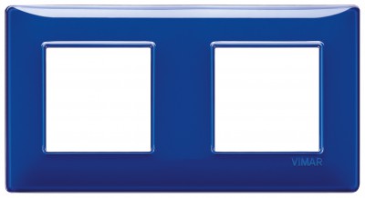 Ramka ozdobna, technopolimer 4M (2+2) 71mm Reflex sapphire