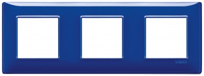 Ramka ozdobna, technopolimer 6M (2+2+2) 71mm Reflex sapphire