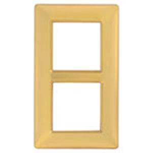 Ramka ozdobna, technopolimer, 4M (2+2), matowy złoty