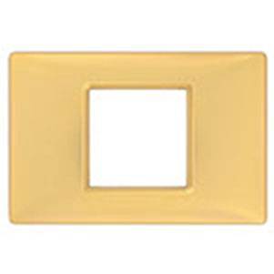 Ramka ozdobna, technopolimer, 2M-centr., matowy złoty