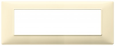 Ramka ozdobna, technopolimer, 7M, kremowy