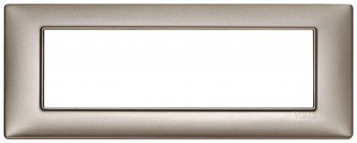 Ramka ozdobna, metal, 7M, perłowy nikiel