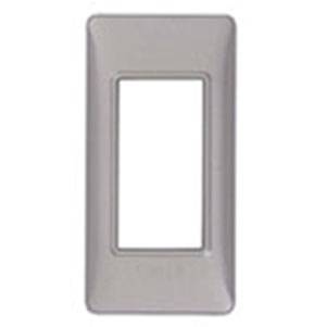 Ramka ozdobna, technopolimer, 1M, matowy nikiel