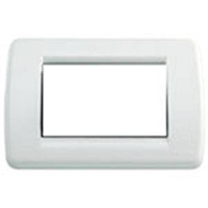 Ramka ozdobna, Round, technopolimer, 3M, biały