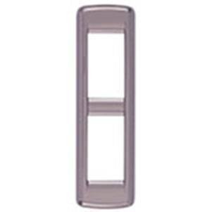 Ramka ozdobna, Round, metal, 2M, czarny chrom