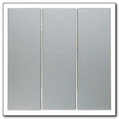 Klawisze do łącznika 3-krotnego; alu; B.1/B.7 Glas Numer katalogowy: 16651404