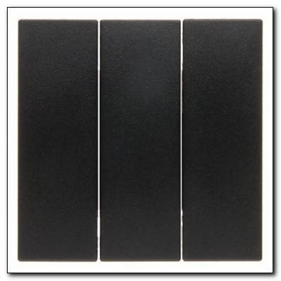 Klawisze do łącznika 3-krotnego; antracyt; B.1/B.3/B.7 Glas Numer katalogowy: 16651606