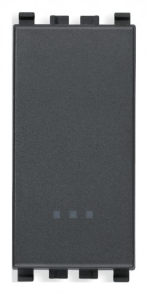 Łącznik schodowy, 1P, 20AX, 1M, antracyt