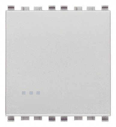 Łącznik schodowy, 1P, 20AX, 2M, srebrny