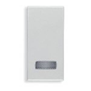 Klawisz, podświetlenie, 1M, srebrny