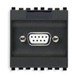 Złącze 9-pinowem SUB-D, 2M, antracyt