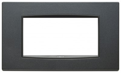 Ramka ozdobna, Classic, metal lakierowany, 4M, matowy antracyt