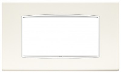 Ramka ozdobna, Classic, metal lakierowany, 4M, arktyczny biały