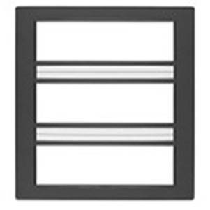 Ramka ozdobna, Classic, metal lakierowany, 21M, matowy antracyt