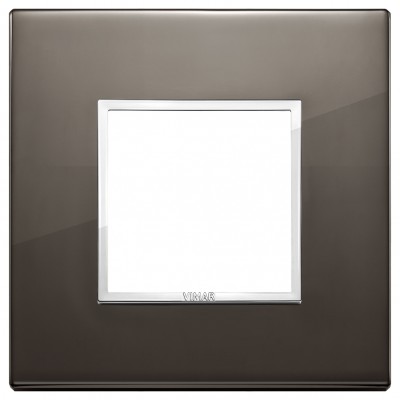 Ramka ozdobna 2M aluminium black sapphire