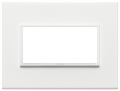 Ramka ozdobna 4M aluminium total white