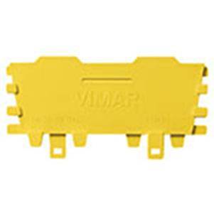 Dividing screen for junction boxes