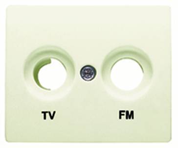 Gniazda telewizji satelitarnej -beżowe