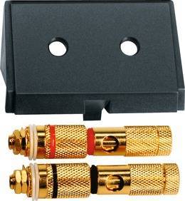 WKŁAD+2 WTYKI GŁOŚ. HIGH-END, CZARNY, Kod produktu: ME-MTN464387