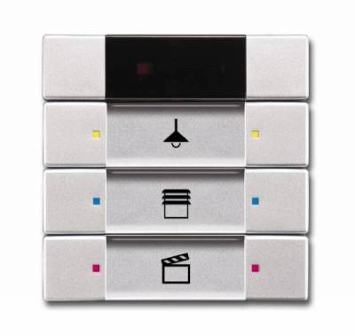 Przycisk  sterujący 3/6 klawiszowy z odbiornikiem IR