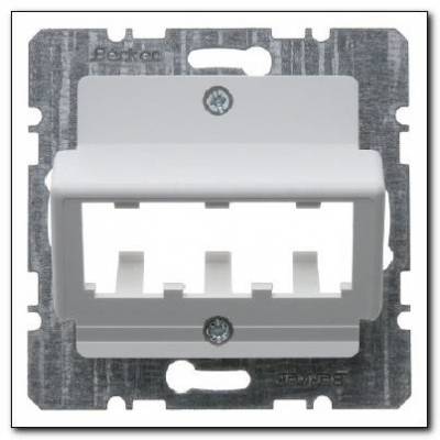 Płytka centralna do 3 MINI-COM Module; śnieżnobiały; S.1/B.1/B.3/B.7 Glas Numer katalogowy: 14271909