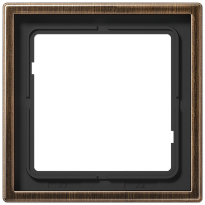 Ramka 1-krotna, mosiądz antyczny