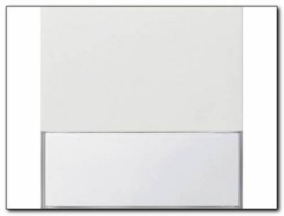 Klawisz z dużym polem opis. Gira F100 biały