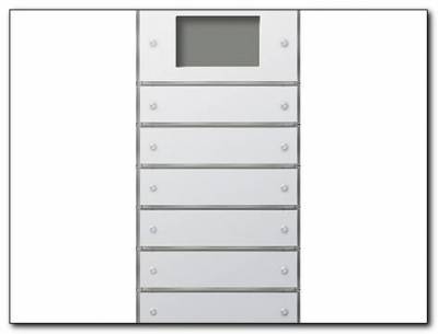 Czujn.przyc.3 Plus sześciokr. (2+4) Gira F100 biały