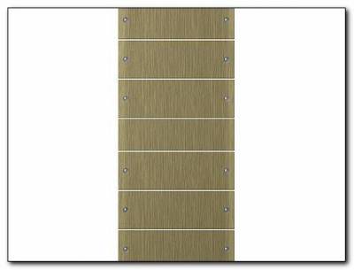 Zestaw przełączn. sześciokrotna System 55 brąz