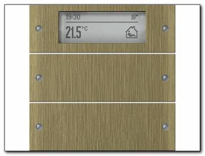 Zestaw przełączn. podwójny Plus System 55 brąz