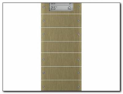 Zestaw przełączn. pięciokrotny Plus System 55 brąz