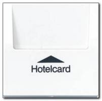 Mechanizm karty hotelowej, kremowy