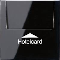 Mechanizm karty hotelowej, czarny